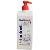 Lactovit Lactourea spevňujúce telové mlieko na veľmi suchú pokožku 400 ml dávkovač