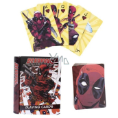 Epee Merch Marvel Deadpool hracie karty v plechovej krabičke 54 kariet