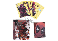 Epee Merch Marvel Deadpool hracie karty v plechovej krabičke 54 kariet