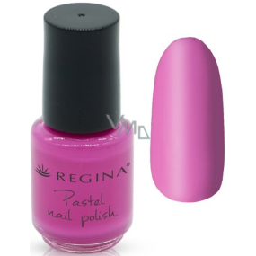 Regina Pastelový rýchloschnúci lak na nechty 12 Dark Purple 4 ml
