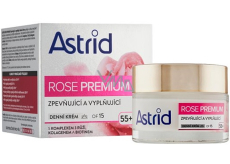 Astrid Rose Premium 55+ spevňujúci a vypínací denný krém pre zrelú pleť 50 ml