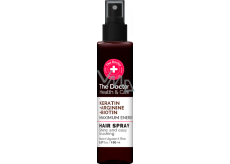 The Doctor Health & Care Keratín + Arginín + Bioton Maximum Energy energizujúci sprej na jemné vlasy 150 ml