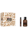 Dsquared2 Wood Original parfumovaná voda pre mužov 100 ml + parfumovaná voda 10 ml mini, darčeková sada