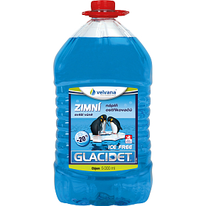 Velvana Glacidet Ice Free -20 °C, nemrznúca zmes do ostrekovačov, 5 l