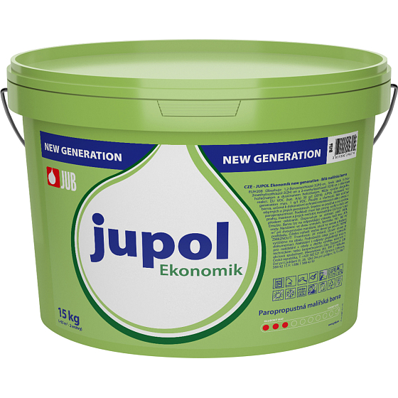 Jub Jupol Ekonomik maliarska farba, 10 l, 15 kg