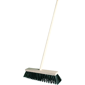 Spokar cestný kartáč s holí 140 cm, šírka 40 cm, syntetické vlákna