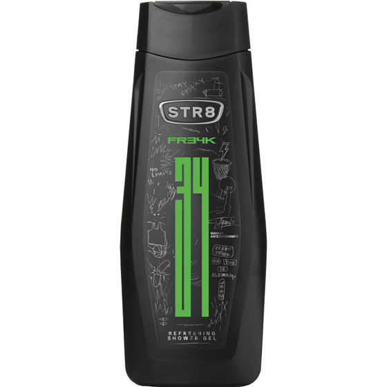 STR8 FR34K pánsky sprchový gél, 400 ml