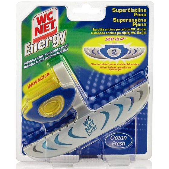 Wc Net Energy Deo Clip Ocean Fresh záves komplet 38 g