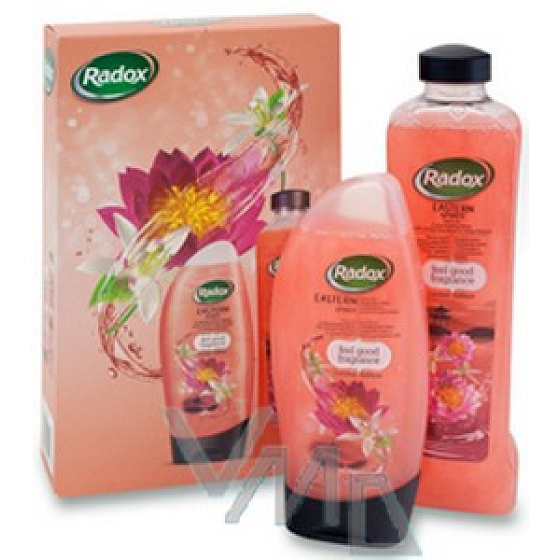 Radox Oriental sprchový gél 250 ml + kúpeľová pena 500 ml, kozmetická sada