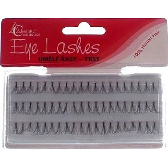 Absolute Cosmetics Eye Lahes Mix Umelé nalepovacie trsy 14110-MI čierne 60 trsov