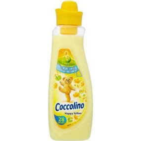 COCCOLINO Happy Yellow koncentrovaná aviváž 28 dávok 1 l