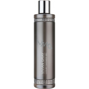 Vivian Gray Crystal In Brown luxusné hydratačný sprchový gél pre ženy 250 ml