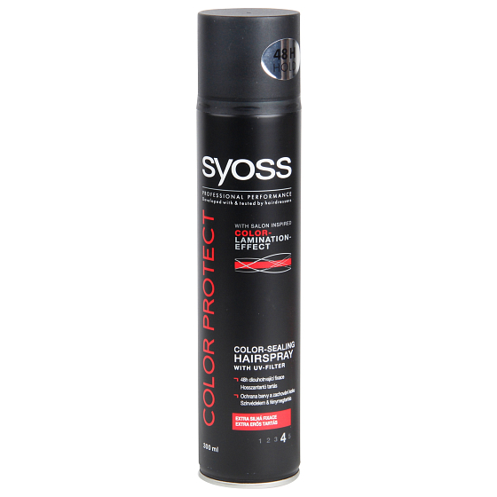 Syoss Color Protect Extra silno tužiaci lak na vlasy 300 ml