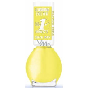 Miss Sporty Clubbing Color lak na nechty 145 Neon Yellow 7 ml