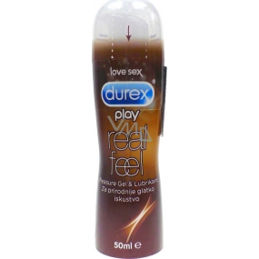 Durex Play Real Feel lubrikačný gél s pumpičkou 50 ml