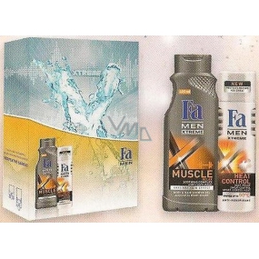 Fa Men Xtreme Muscle Relax sprchový gel 400 ml + dezodorant sprej pre mužov 150 ml, kozmetická sada