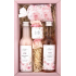 Bohemia Gifts Rosarium s extraktmi z šípok a kvetov ruže sprchový gél 200 ml + šampón na vlasy 200 ml + soľ do kúpeľa 150 g + toaletné mydlo 30 g, kozmetická sada