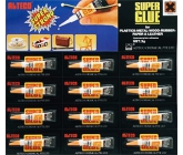 Alteco Super Glue univerzálne sekundové lepidlo 12 x 3 g