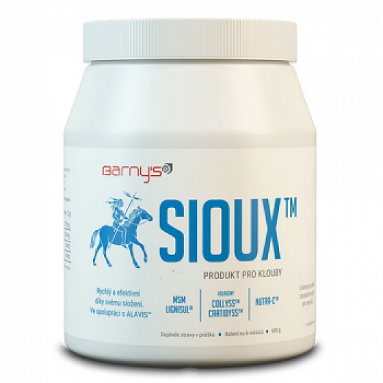Barnys Sioux MSM pre kĺby a celý pohybový aparát 600 g