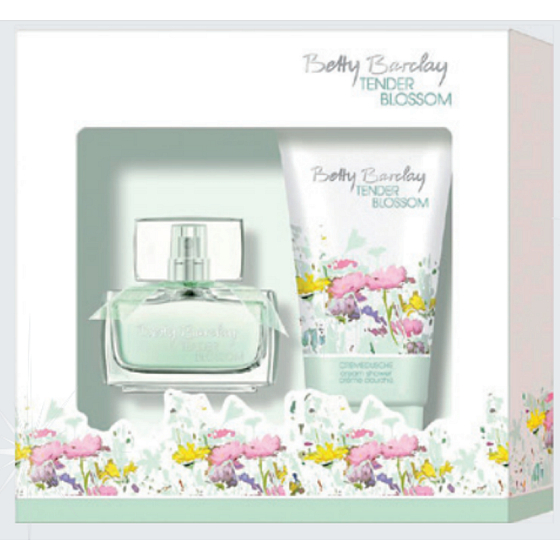 Betty Barclay Tender Blossom toaletná voda pre ženy 20 ml + sprchový gél 150 ml, darčeková sada
