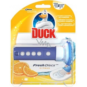 Duck Fresh Discs Active Citrus WC gél pre hygienickú čistotu a sviežosť Vašej toalety 36 ml