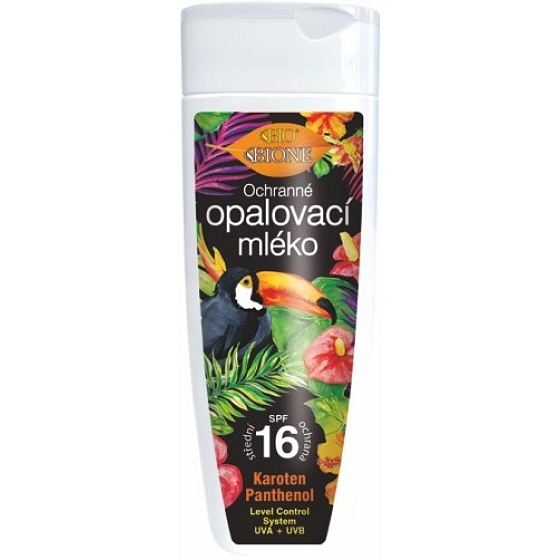 Bione Cosmetics Sun Bio SPF16 ochranné opaľovacie mlieko 200 ml