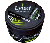 Lybar Stylingová zmatňujúci pasta na vlasy extra silno tužiaci s aktívnym uhlím 100 ml