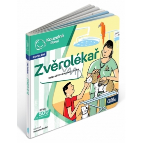 Albi Kúzelné čítanie interaktívna minikniha Zverolekár, vek 5+