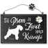 Nekupto Pets drevený nápis Schnauzer 155 x 98 x 5 mm