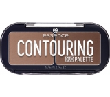 Essence Contouring Duo Palette kontúrovacia paletka duo 20 Darker Skin 7 g