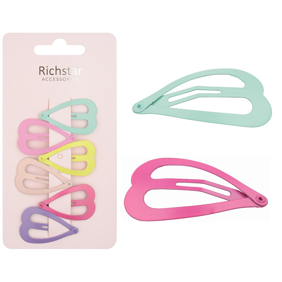 Richstar Accessories Sponky srdiečka 4 cm 6 kusov