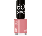 Rimmel London 60 sekund Super Shine Nail Polish lak na nechty 235 Preppy Pink 8 ml