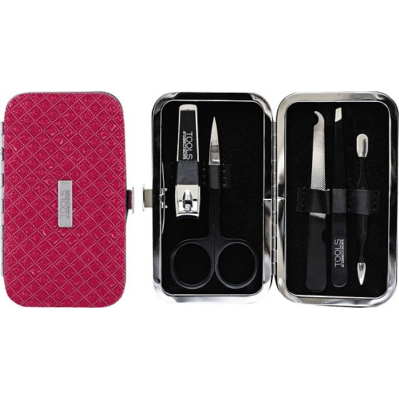 Gabriella Salvete Tools Manicure Kit Magenta manikúra 5-dielna sada ružová