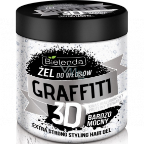 Bielenda Graffiti 3D Extra Strong Protein gél na vlasy 250 g