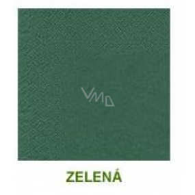 Delis Deluxe papierové obrúsky 2 vrstvové 33 x 33 cm 20 kusov colour zelená