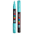 Posca Univerzálny akrylový popisovač 0,7 - 1 mm Azure, (aqua green) PC-1M