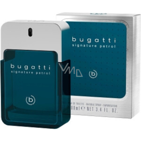 Bugatti Signature Petrol toaletná voda pre mužov 100 ml