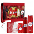 Old Spice Whitewater antiperspiračný dezodorant 50 ml + dezodorant v spreji 150 ml + sprchový gél 250 ml + voda po holení 100 ml + hracie karty, kozmetická sada pre mužov