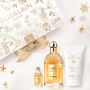 Guerlain Aqua Allegoria Mandarine Basilic Forte parfumovaná voda 125 ml + telové mlieko 75 ml + parfumovaná voda 7,5 ml miniatúra, darčeková súprava pre ženy