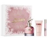 Jean Paul Gaultier Scandal parfumovaná voda 80 ml + telové mlieko 75 ml + parfumovaná voda 10 ml, darčeková sada pre ženy