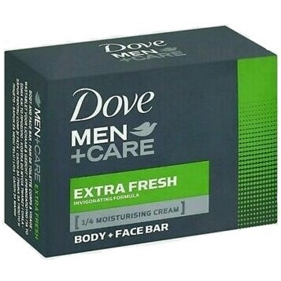 Dove Men + Care Extra Fresh Hydratačné toaletné mydlo pre mužov 90 g