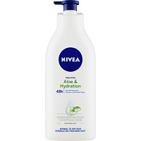 Nivea Aloe & Hydration Ľahké telové mlieko, 625 ml
