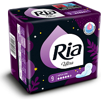 Ria dámske vložky Ultra Super Long, 9 ks