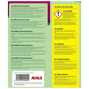 Avrilé Expert Universal prací prášok, 50 prania 3 kg Avrilé Expert Universal prací prášok, 50 prania 3 kg