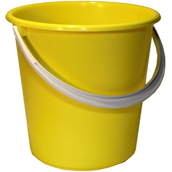 Vedro kbelík plastový bez výlevky, rôzne farby 15 l