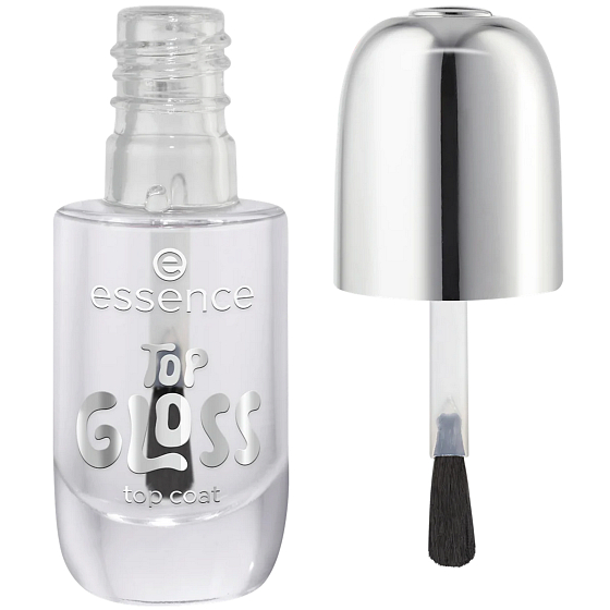 Essence krycí lak na nechty TOP GLOSS, 8 ml