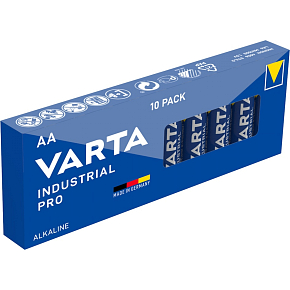 VARTA Industrial PRO AA (LR6) 1,5 V – 10 ks VARTA Industrial PRO AA (LR6) 1,5 V – 10 ks