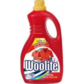 Woolite Extra Color prací gél na farebné prádlo zachováva intenzitu farby 2 l