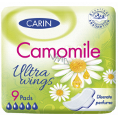 Hygienické vložky Carine Ultra Wings Camomile 9 kusov