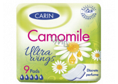 Hygienické vložky Carine Ultra Wings Camomile 9 kusov